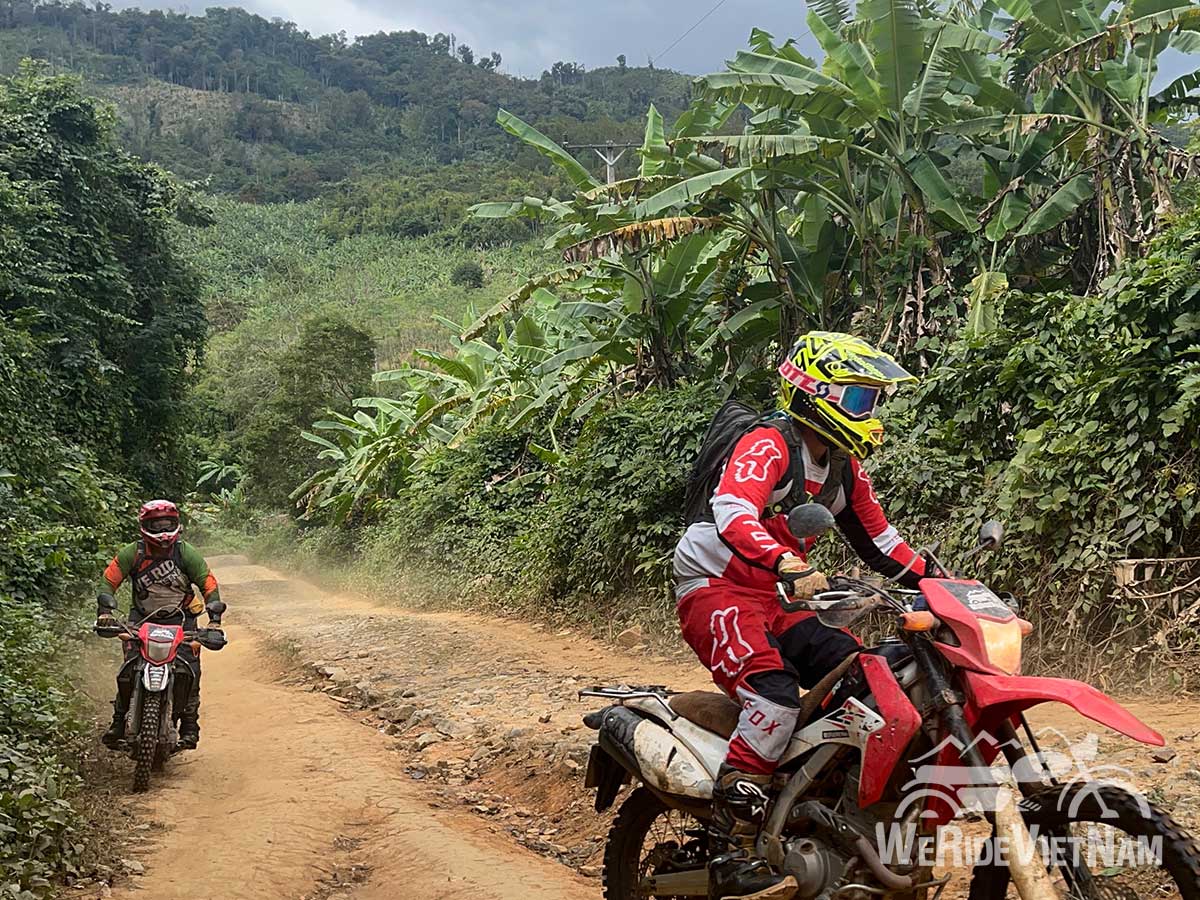 Ho Chi Minh Trail Laos Motorbike