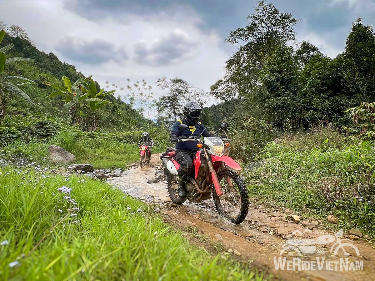 Hanoi to Dien Biein Phu Northwest Vietnam motorbike tour