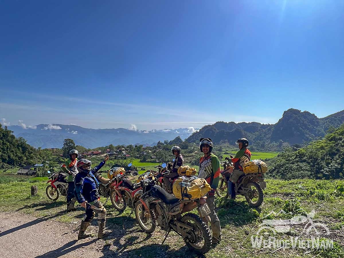 Hanoi to Dien Biein Phu Northwest Vietnam motorbike tour