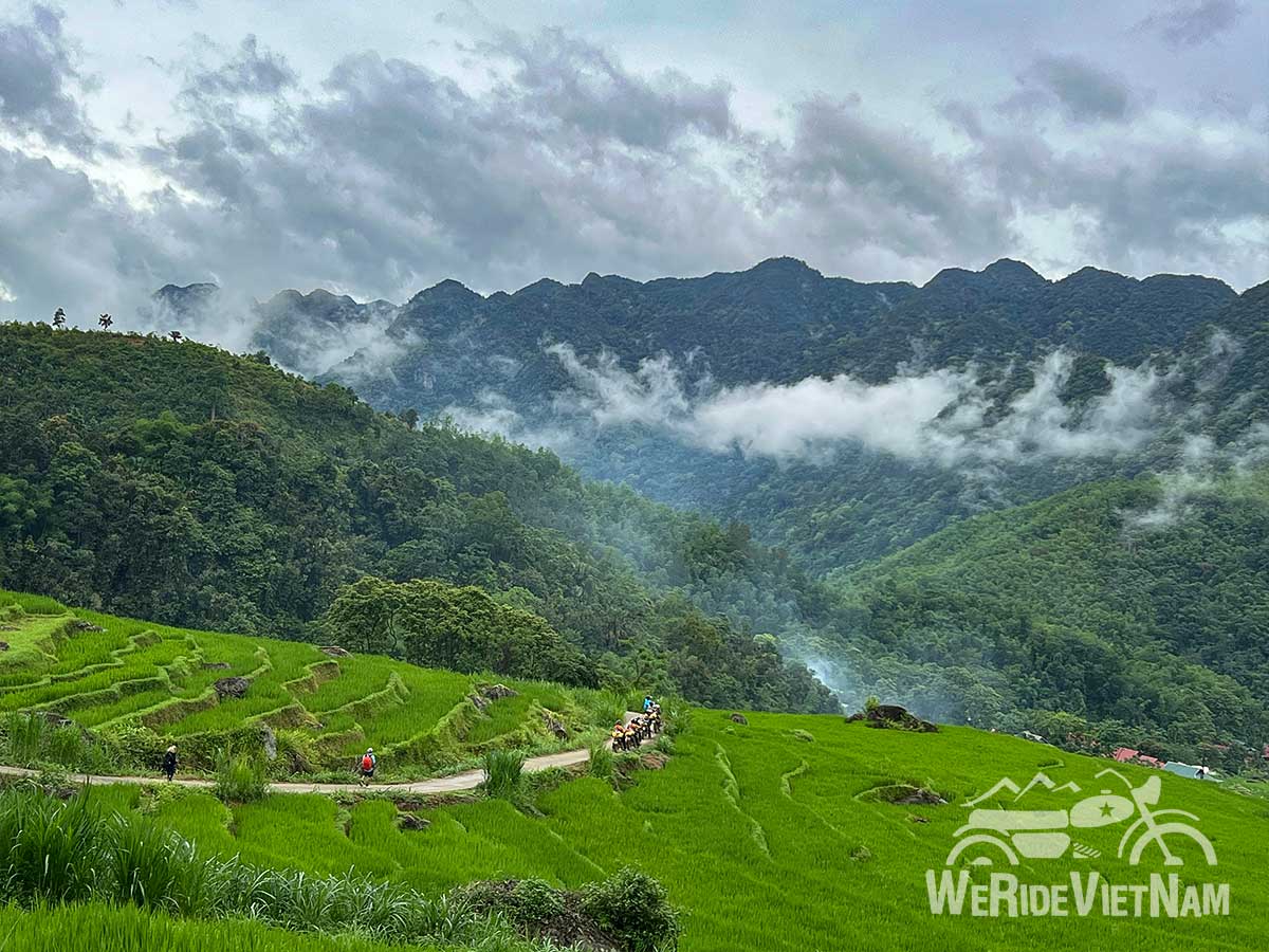 Hanoi to Dien Biein Phu Northwest Vietnam motorbike tour