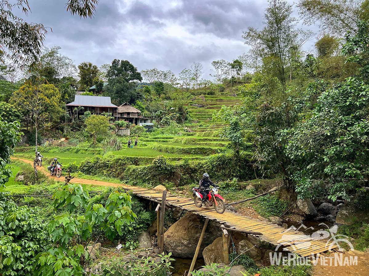 Hanoi to Dien Biein Phu Northwest Vietnam motorbike tour