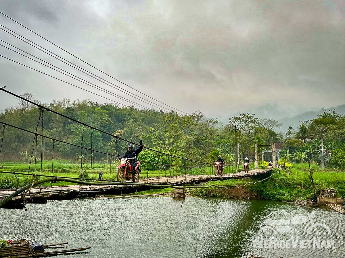 Hanoi to Dien Biein Phu Northwest Vietnam motorbike tour