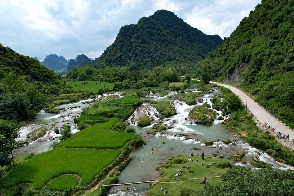motorbiking adventure from hanoi to cao bang and thac ban gioc waterfall | we ride vietnam
