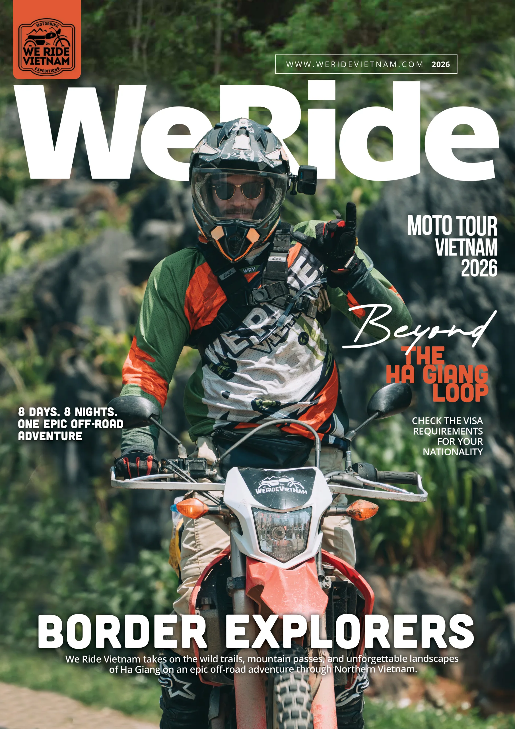 we ride magazine issue 1 2026 ha giang border ride | we ride vietnam